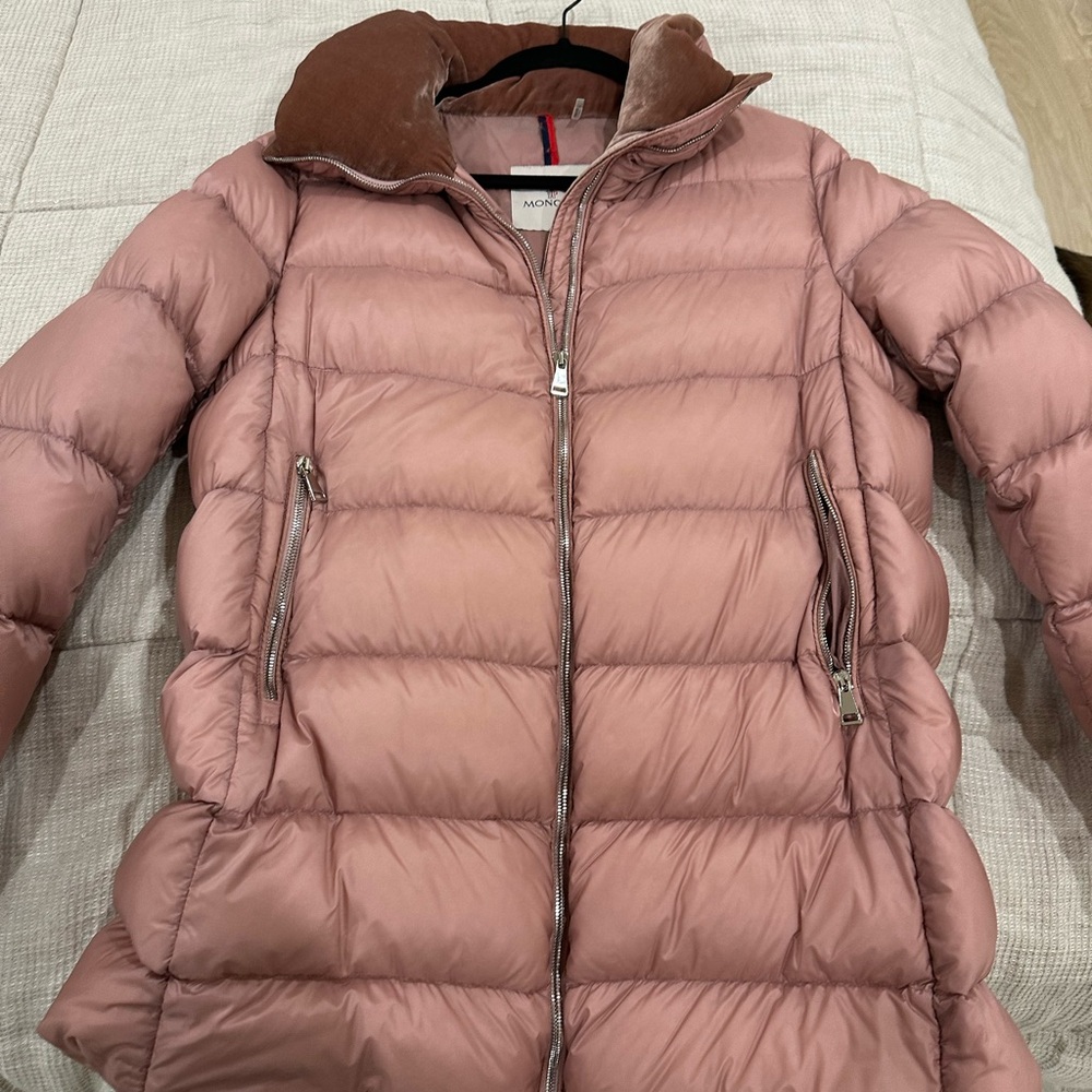 Moncler Dusty Rose Puffer Jacket